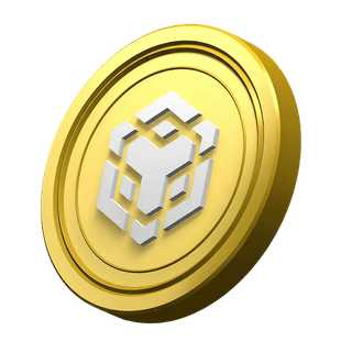 Visuel ornemental du Binance BNB coin figurant dans la partie statistiques de la plateforme Frugacompte